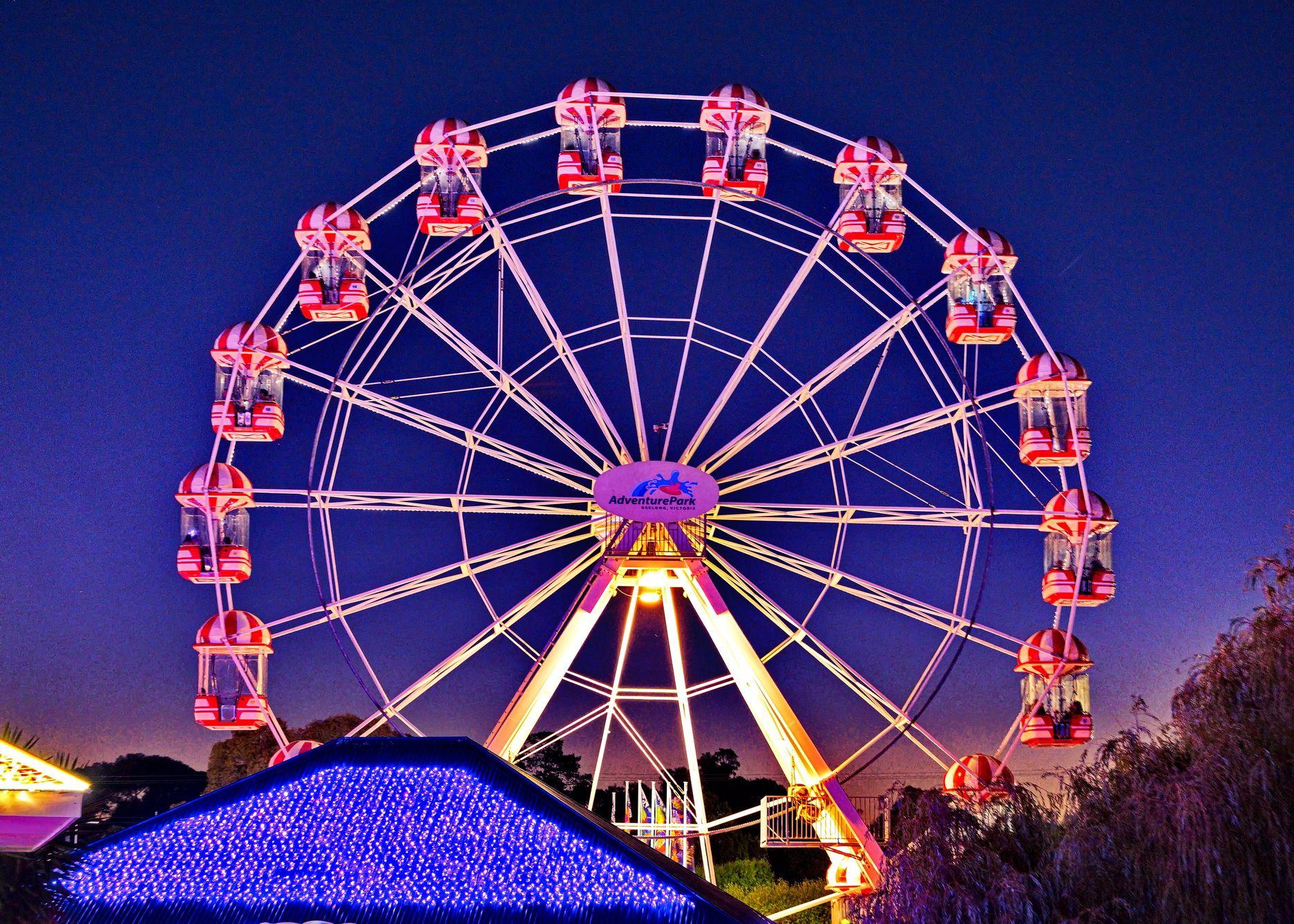 Ride the Ferris Wheel for Spectacular Views background