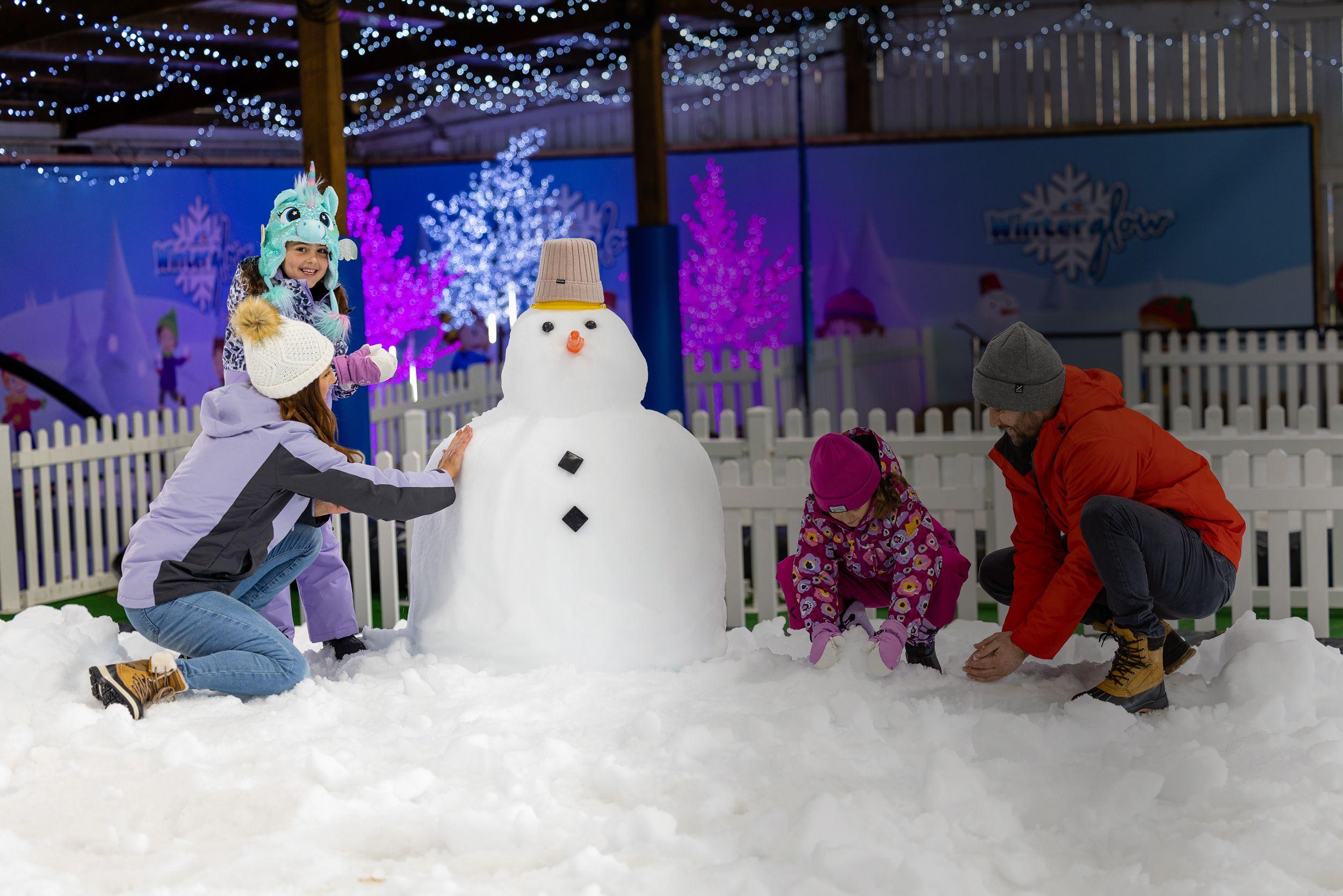 Winter Glow background