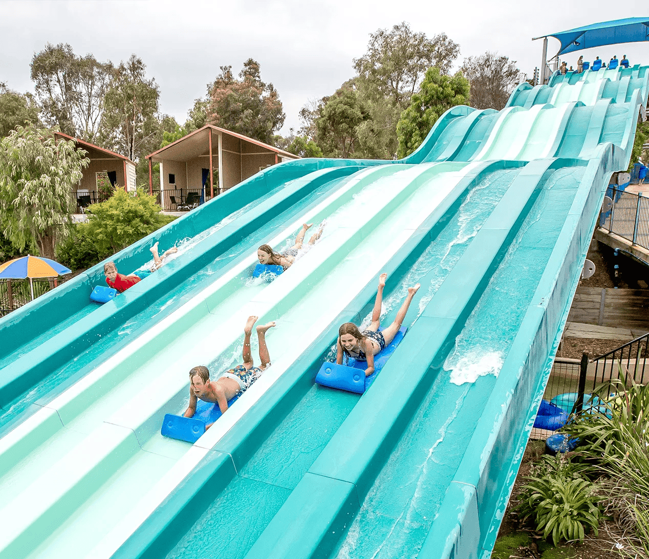 Promo Text and Image Top Background