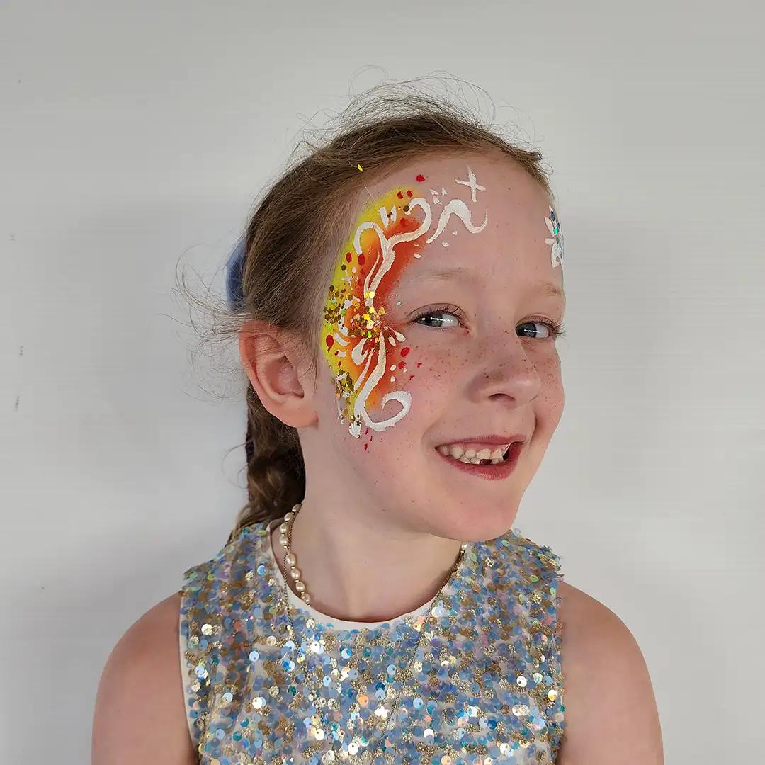 Fire Face Paint