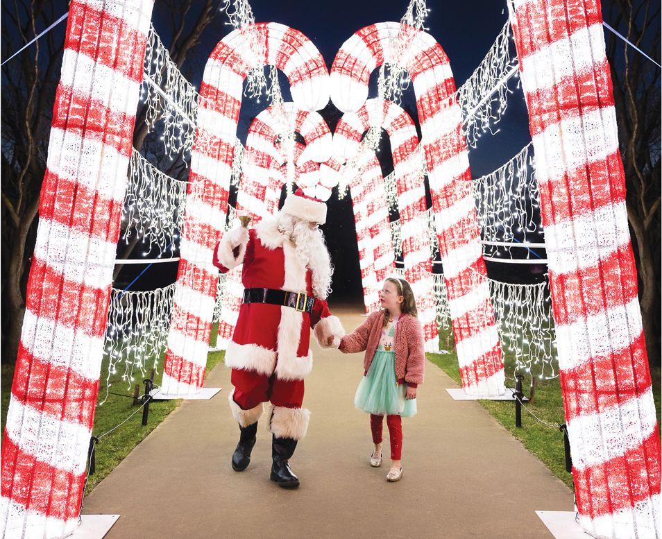 Candy Cane Tunnel