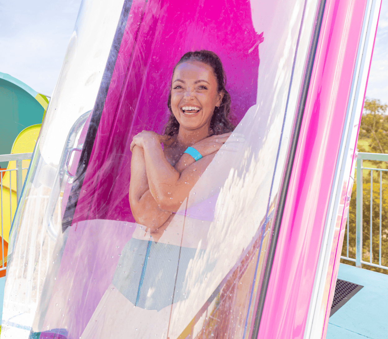 Promo Text and Image Top Background