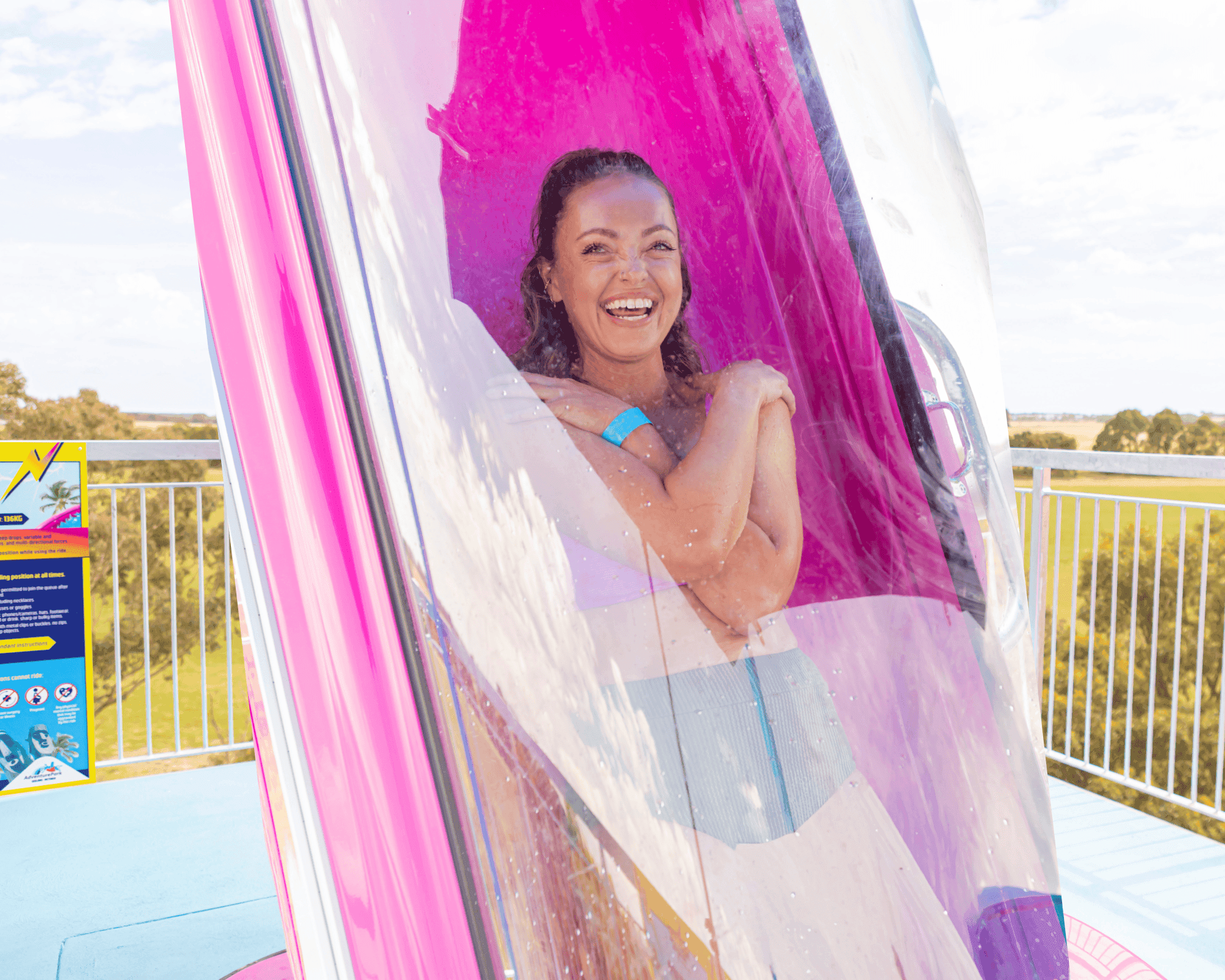 Dare to drop on Thunder Falls background